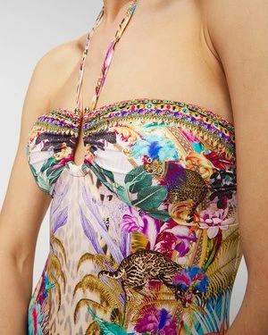 Strój Camilla Bandeau One Piece With Ring Trim