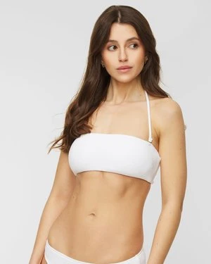Strój Kąpielowy Góra Seafolly Tube Top Biały
