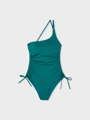 Strój kąpielowy jednoczęściowy opalizujący asymetryczny Etam