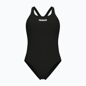 Strój pływcki jednoczęściowy damski arena Team Swim Pro Solid black / white