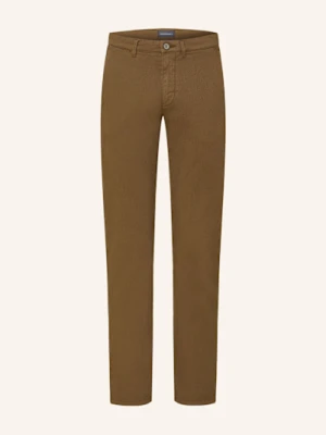 Strokesman's Chinosy Z Piki Slim Fit braun