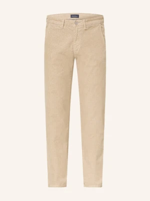 Strokesman's Chinosy Ze Sztruksu Slim Fit beige