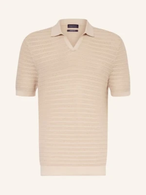 Strokesman's Dzianinowa Koszulka Polo beige