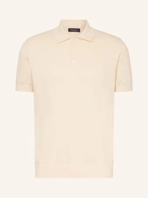 Strokesman's Dzianinowa Koszulka Polo weiss