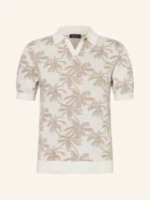 Strokesman's Dzianinowa Koszulka Polo weiss
