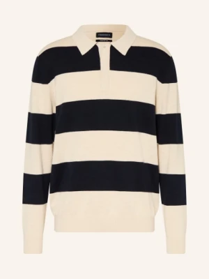 Strokesman's Dzianinowa Koszulka Rugby blau