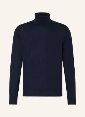 Strokesman's Golf Z Wełny Merino blau