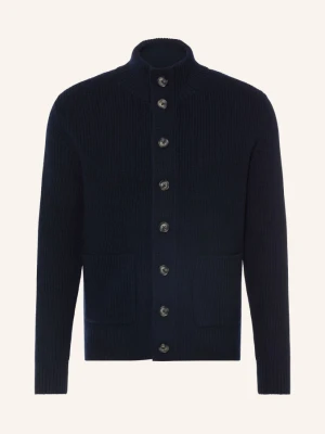 Strokesman's Kardigan blau GRANATOWY