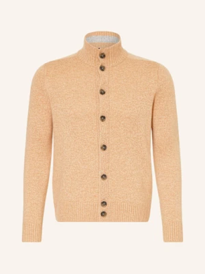 Strokesman's Kardigan Z Kaszmiru beige