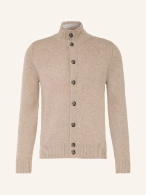 Strokesman's Kardigan Z Kaszmiru beige
