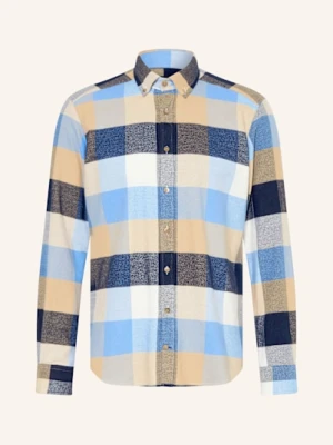 Strokesman's Koszula Flanelowa Regular Fit beige