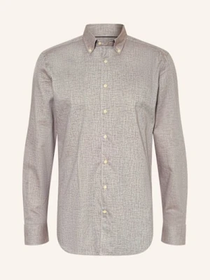 Strokesman's Koszula Flanelowa Regular Fit braun