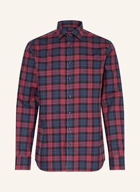 Strokesman's Koszula Flanelowa Regular Fit rot