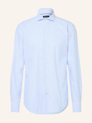 Strokesman's Koszula O Kroju Slim Fit blau
