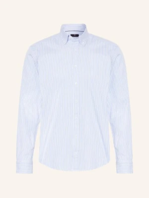 Strokesman's Koszula Oxford Regular Fit blau