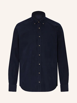 Strokesman's Koszula Sztruksowa Regular Fit blau