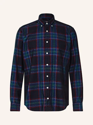 Strokesman's Koszula Sztruksowa Regular Fit blau