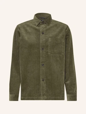 Strokesman's Koszula Sztruksowa Regular Fit gruen