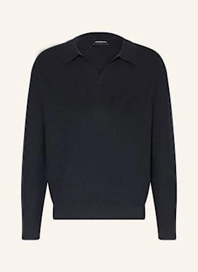 Strokesman's Koszulka Polo Z Dzianiny blau