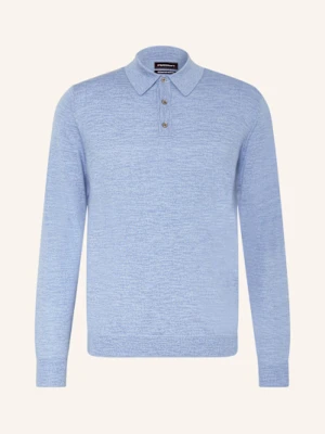 Strokesman's Koszulka Polo Z Dzianiny blau