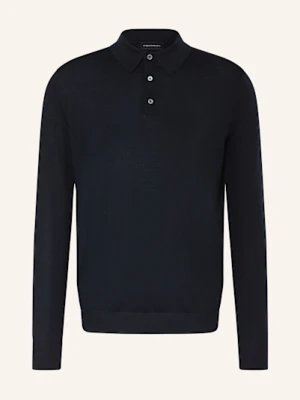 Strokesman's Koszulka Polo Z Dzianiny blau