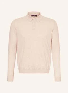 Strokesman's Koszulka Polo Z Dzianiny weiss