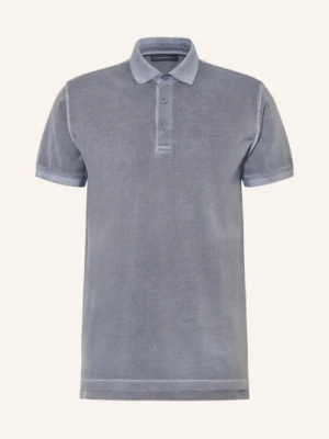 Strokesman's Koszulka Polo Z Pikowanym Wzorem blau