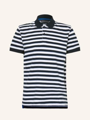 Strokesman's Koszulka Polo Z Pikowanym Wzorem blau