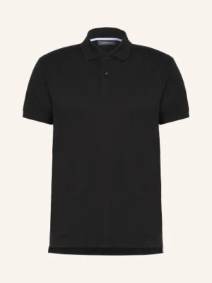 Strokesman's Koszulka Polo Z Pikowanym Wzorem schwarz