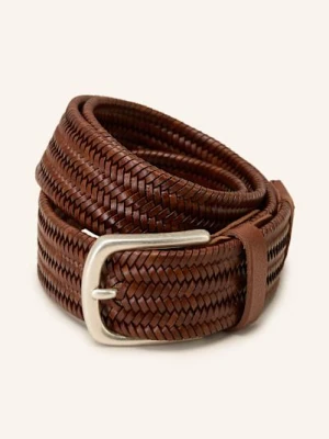 Strokesman's Pasek Skórzany braun