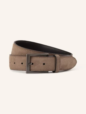 Strokesman's Paski Skórzane beige