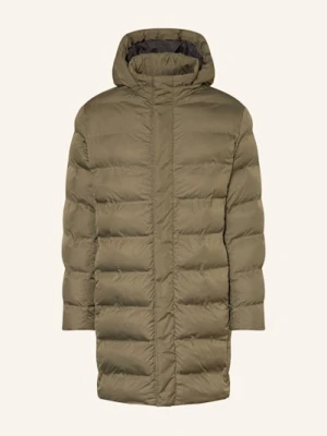 Strokesman's Płaszcz Pikowany Z Izolacją Dupont™ Sorona® I Odpinanym Kapturem gruen