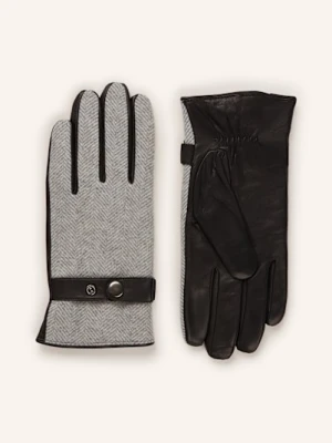 Strokesman's Skórzane Rękawiczki grau