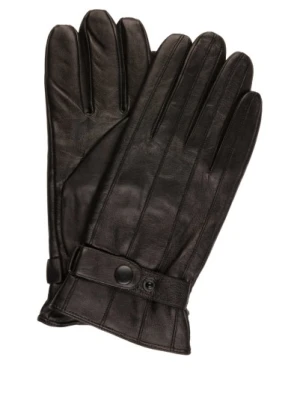 Strokesman's Skórzane Rękawiczki schwarz