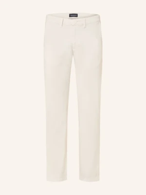 Strokesman's Spodnie Chino Slim Fit Z Pikowanym Wzorem grau