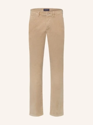 Strokesman's Spodnie Z Sztruksu O Kroju Slim Fit beige