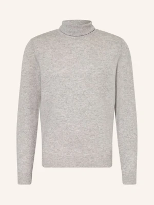Strokesman's Sweter Z Golfem Z Kaszmiru grau JASNOCZARY