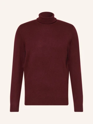 Strokesman's Sweter Z Golfem Z Kaszmiru rot CIEMNOCZERWONY