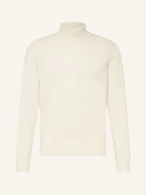 Strokesman's Sweter Z Golfem Z Kaszmiru weiss KREMOWY