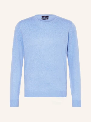 Strokesman's Sweter Z Kaszmiru blau