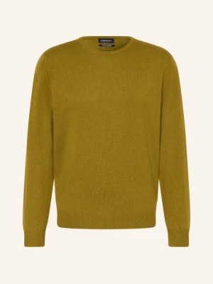 Strokesman's Sweter Z Kaszmiru gruen OLIWKOWY