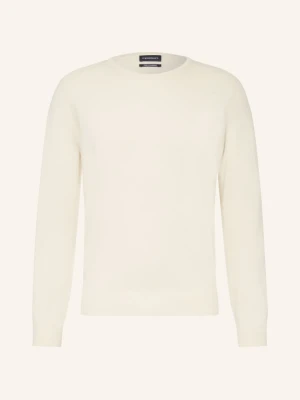 Strokesman's Sweter Z Kaszmiru weiss KREMOWY