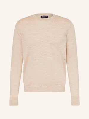 Strokesman's Sweter Z Wełny Merino beige