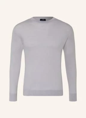 Strokesman's Sweter Z Wełny Merino grau