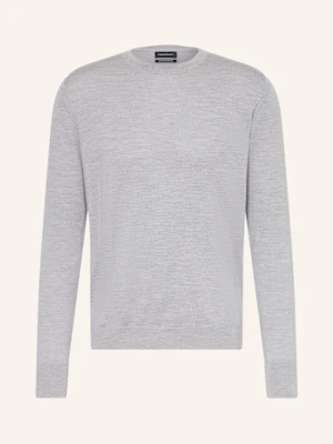 Strokesman's Sweter Z Wełny Merino grau