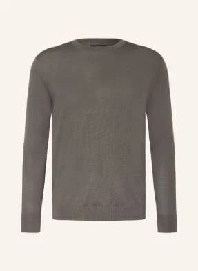 Strokesman's Sweter Z Wełny Merino gruen