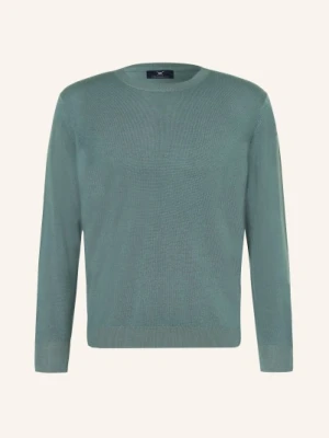 Strokesman's Sweter Z Wełny Merino gruen