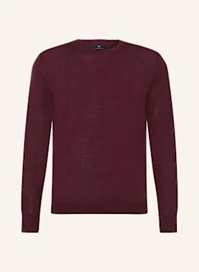 Strokesman's Sweter Z Wełny Merino rot