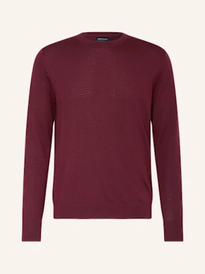 Strokesman's Sweter Z Wełny Merino rot