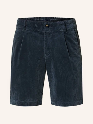 Strokesman's Szorty Ze Sztruksu Slim Fit blau